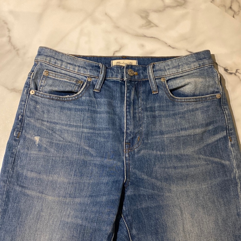 Madewell Women's Boyfriend Jeans - Light Blue